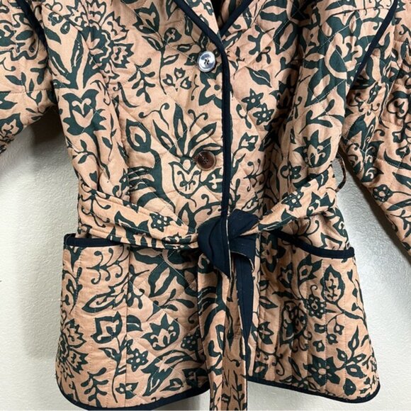 Bagatelle quilted and belted jacket - Picture 5 of 8